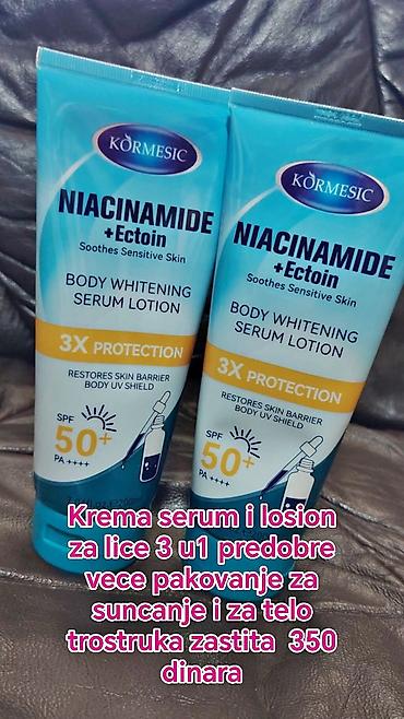 captain america štit: KORMESIC Niacinamide + Ectoin Body Whitening Serum Lotion – 3 u 1 — 1