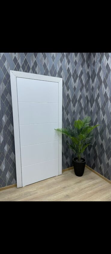 Otaq qapıları: Yeni Otaq qapısı 90x205 sm Çərçivə ilə, Zəmanətli, Ödənişli quraşdırma, Ödənişli çatdırılma, Rayonlara çatdırılma — 17