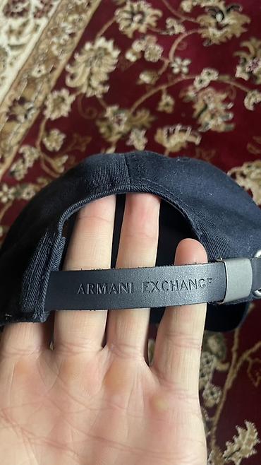 armani ex: Кепка, Бейсболка, Козырек: Изогнутый, С вышивкой — 2