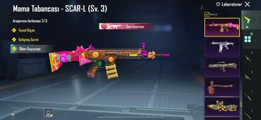 Virtual oyun üçün nəzərdə tutulmuş SCAR-L avtomat silahı skini, Mama