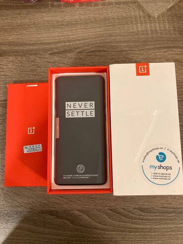 Мобильные телефоны и аксессуары: OnePlus 7 Pro, 256 ГБ, цвет - Голубой, Битый, Две SIM карты, Отпечаток пальца