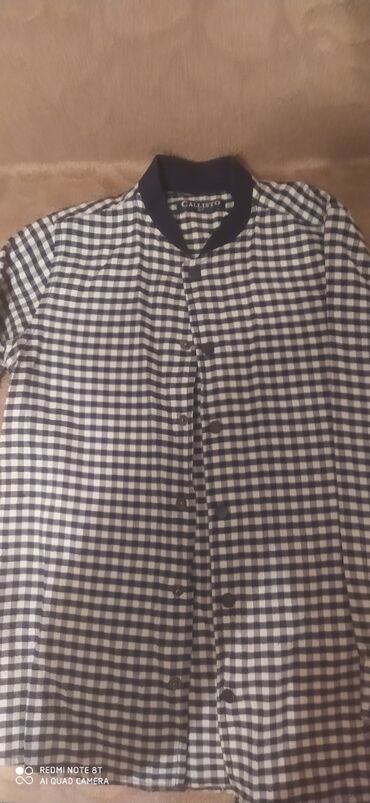 женская рубашка поло: Рубашка теплая для мальчика на 5/6лет как новая в идеальном состоянии