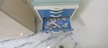 Салонная, медицинская мебель: Tibbi kabinet üçün mebel və aksesuar dəsti - Klinik və stomatoloji — 1