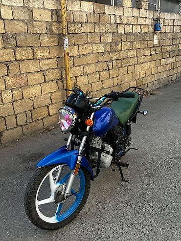 motosiklet elektrikli: Haojue - klasik, 130 sm3, 2017 il, 22650 km — 2