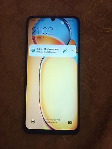 xiaomi note 7 ekran: Xiaomi Redmi 13C smartfonu - Ekran: Böyük tam ekran, damcı formalı ön — 5