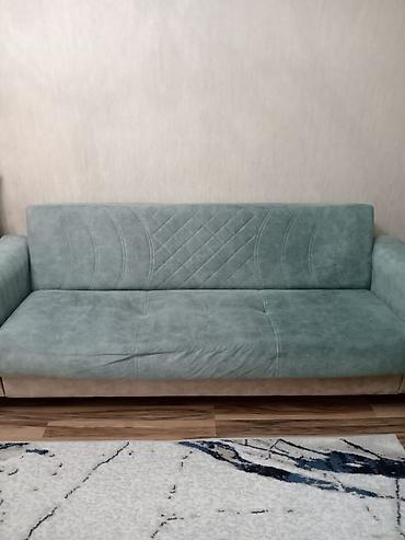 komod modelleri: Modern yumşaq divan - Rəng: açıq adaçayı-yaşıl oturacaq və arxa — 5
