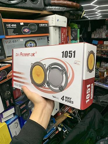 bbs rs: Акустическая система для авто dv-Pioneer.ok 1051 - Тип: коаксиальные — 1