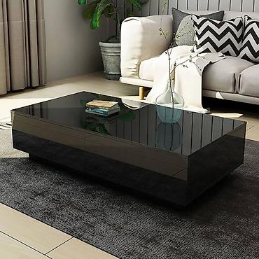 sofa: Продаю в связи с переездом мебель для гостиной ( Угловой кожаный диван — 7