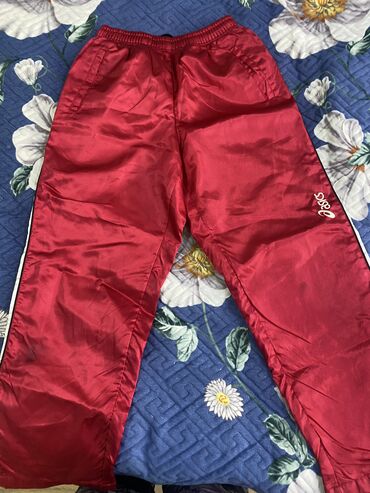 мужские штаны на резинке: Штаны, С карманами, Осень-весна