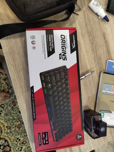 intel i5: СРОЧНО ПРОДАЕТСЯ КЛАВИАТУРА HYPERX ALLOY ORIGINAL 65 Продается