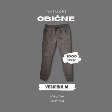 boss pantalone: Trousers M (EU 38), color - Brown