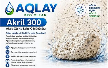 Бытовая химия: Ağlay, fasad, hasar, sütun və digər daş səthlərdəki çirk, pas, kif və — 1