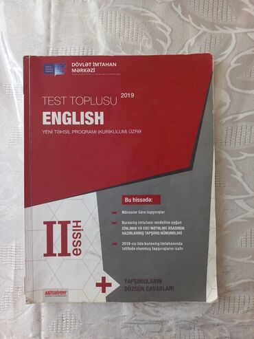 təsviri incəsənət test toplusu pdf: İngilis dili test toplusu