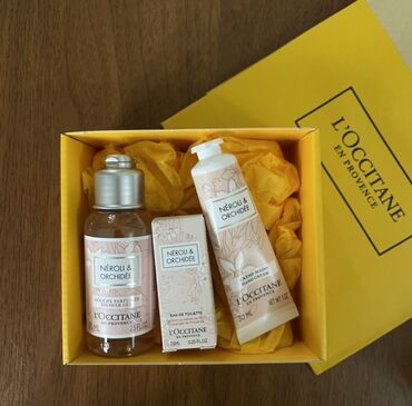 ətir qutusu: Kosmetik dəst, 3 məhsul