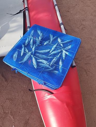 Лодки и комплектующие: Продаю Парусный катамаран Валдай 6 с мотором 6л.с. Катамаран Валдай 6 — 6