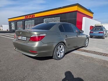 Салондун тетиктери: BMW 5‑серии (E60) с объемом 3 литра расход по трассе 9 литров — 8