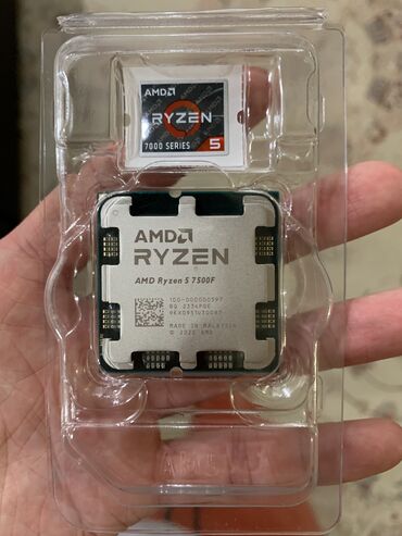 куплю процессор: Процессор, Колдонулган, AMD Ryzen 5, 6 ядролор, ПК үчүн