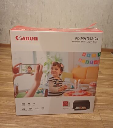 Мониторы: Canon pixma ts6340a Yenidir istifadə olunmayib üzərində 5 ədəd