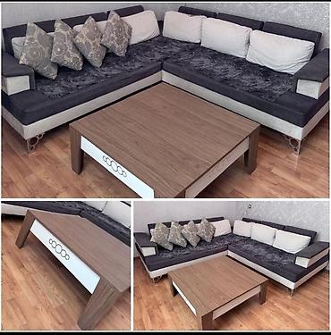 İşlənmiş, Künc divan, Qonaq otağı üçün, Açılmayan