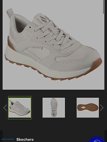 krossovka: Skechers, Ölçü: 40, rəng - Bej, Yeni — 1