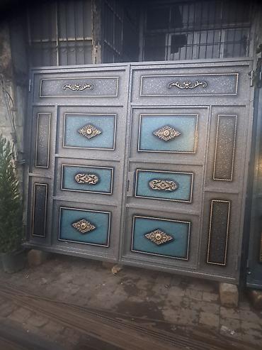 Dekorativ metal darvaza - Material: möhkəm metal konstruksiya - Rəng lalafo.az -da Dekorativ metal darvaza - Material: möhkəm metal konstruksiya - Rəng