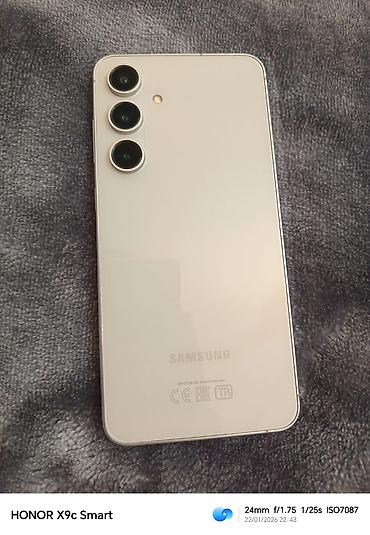 samsung galaxy ikinci el: Samsung Galaxy S24 FE, 8 GB, rəng - Ağ, İki sim kartlı — 1