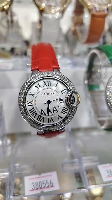 lv saat: Cartier Ballon Bleu üslubunda zərif qadın saatları - Korpus: parlaq — 7