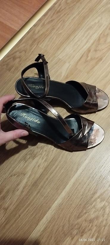 Basanoşka və səndəllər: Asos, Ölçü: 38, rəng - Boz, Yeni — 3