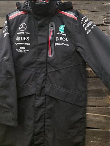 bomber kurtka: Mercedes-AMG Petronas Formula One Team uzun parka/jaket Temiz — 2
