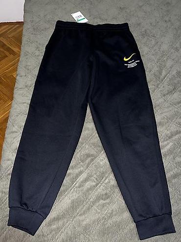 goran patike batajnica: Nike Sportswear Fleece Junior Black Trousers vel. XL NOVO IH — 4
