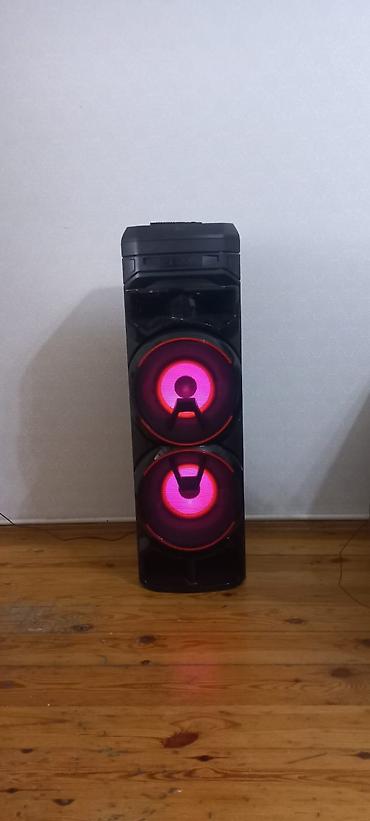 mp3 fm modulator: LG XBOOM partı kolon sistemi - Model: LG XBOOM (üst paneldə “LG Home — 1