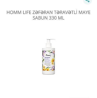 evalar vitamin c: HOMM Life Zəfəran təravətli maye sabun – 330 ml - Zəfəran əsintili — 1