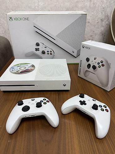 xbox satış: Xbox One S oyun konsolu seti Komplekt: - Xbox One S konsolu (diskli — 2