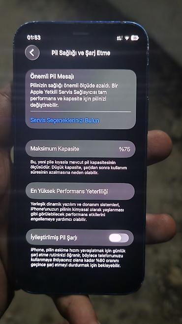 IPhone 12, Mavi, Face ID