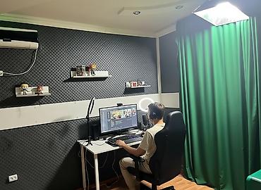 bakida: Ses yazma studiyası 26kv içərisi səsboğucu ile yığılıb (обезшумка) iki — 2