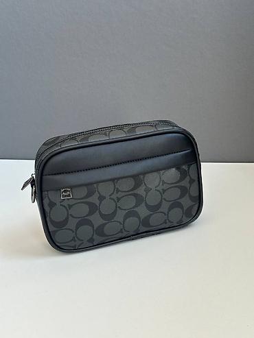 Барсетки: Барсетка, Fendi, Материал: Искусственная кожа, Регулируемый ремень, Новый — 10