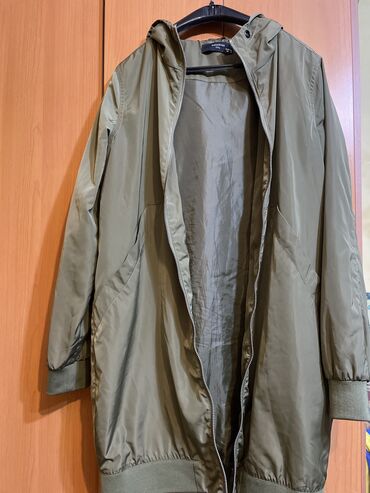 Women's Raincoats: S (EU 36), New, With lining, color - Green