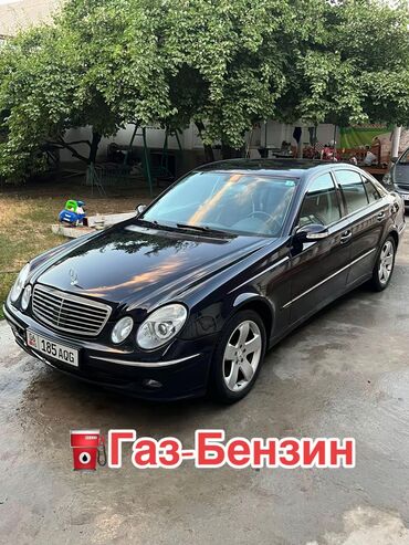 автомобиль за 200000: Mercedes-Benz E-Class: 2004 г., 3.2 л, Автоматтык, Газ, Седан