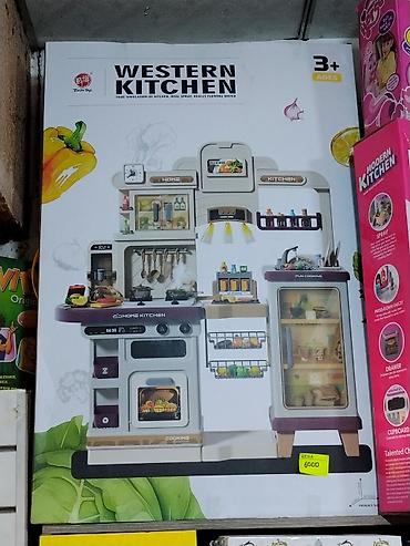 игровая кухня: Игровая кухня Western Kitchen для детей от 3 лет. Особенности: - — 1