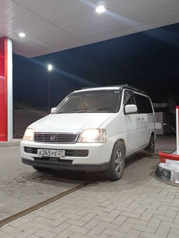 семиместная машина: Honda Stepwgn: 2000 г., 0.2 л, Автомат, Бензин, Минивэн
