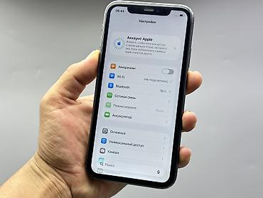 iphone 11 osh: IPhone 11, Б/у, 128 ГБ, Черный, Защитное стекло, Чехол, 71 % — 5