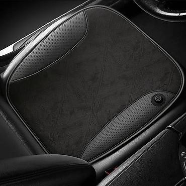 Аксессуары для салона: Автомобильная подушка с подогревом от USB. Нескользящая, дышащая — 4