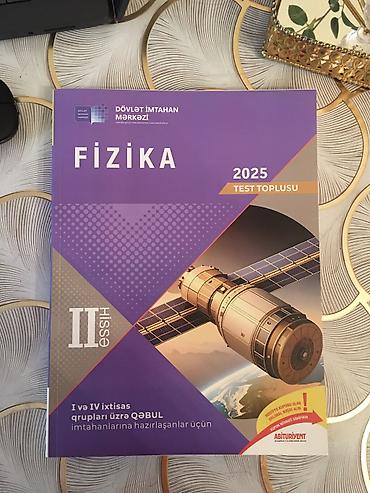 Fizika - 2ci hissə Test Toplusu Çox səliqəlidir. Sadəcə 3 bölmə lalafo.az -da Fizika - 2ci hissə Test Toplusu Çox səliqəlidir. Sadəcə 3 bölmə
