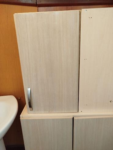 Digər dolablar: Açıq ağac rəngli modulyar şkaf dəsti - Material: laminat/LDSP panel - — 2
