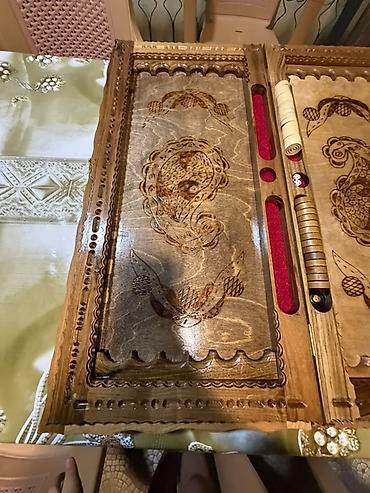 xonça novruz bayramı: Ağacdan əl işi dekorativ tablo-kitabça - Material: tamamilə təbii — 9