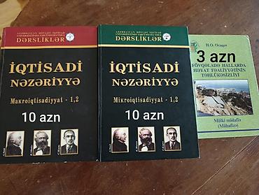 kitab alan: Universitet dərslikləri və materiallar toplusu - İqtisadi nəzəriyyə — 1