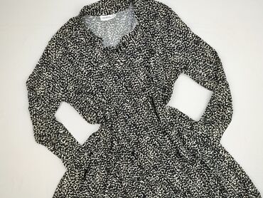 sukienki dla puszystych z dużym brzuchem: Janina, Women`s dress, size 2XL (EU 44)