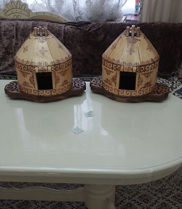 Наборы посуды: Этно, эко посуда. посуда из дерева. жыгач идиштер. этно фуршет. пиалки — 15