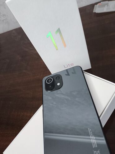xiaomi yi lite: Xiaomi Mi 11 Lite, 128 ГБ, цвет - Черный, 
 Сенсорный, Отпечаток пальца, Две SIM карты