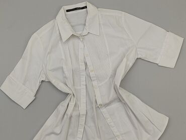 białe haftowana bluzki: Shirt, Top Secret, XL (EU 42), condition - Good